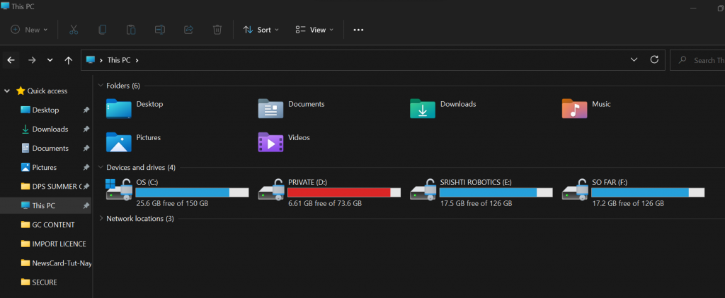 windows 11 file explorer