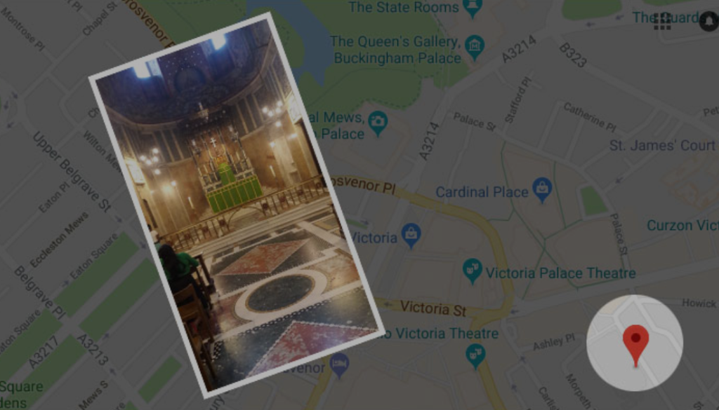 extract location data from an image received via WhatsApp
